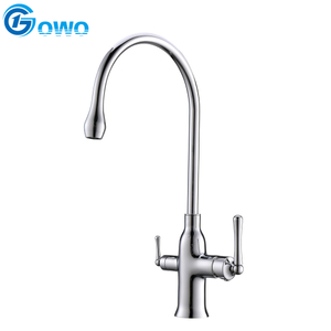 Small Filter Water Brass Kitchen Faucet Chrome