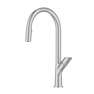Brushed Nickel Kitchen Faucet Special Design Single Handle