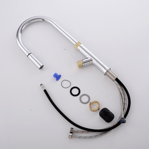 Multifunctional Brass Water Tap Faucet Pull Down Shower Kitchen Mixer Made In China