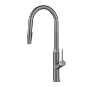 New Gray Modern Design Single Handle Kitchen Faucet 