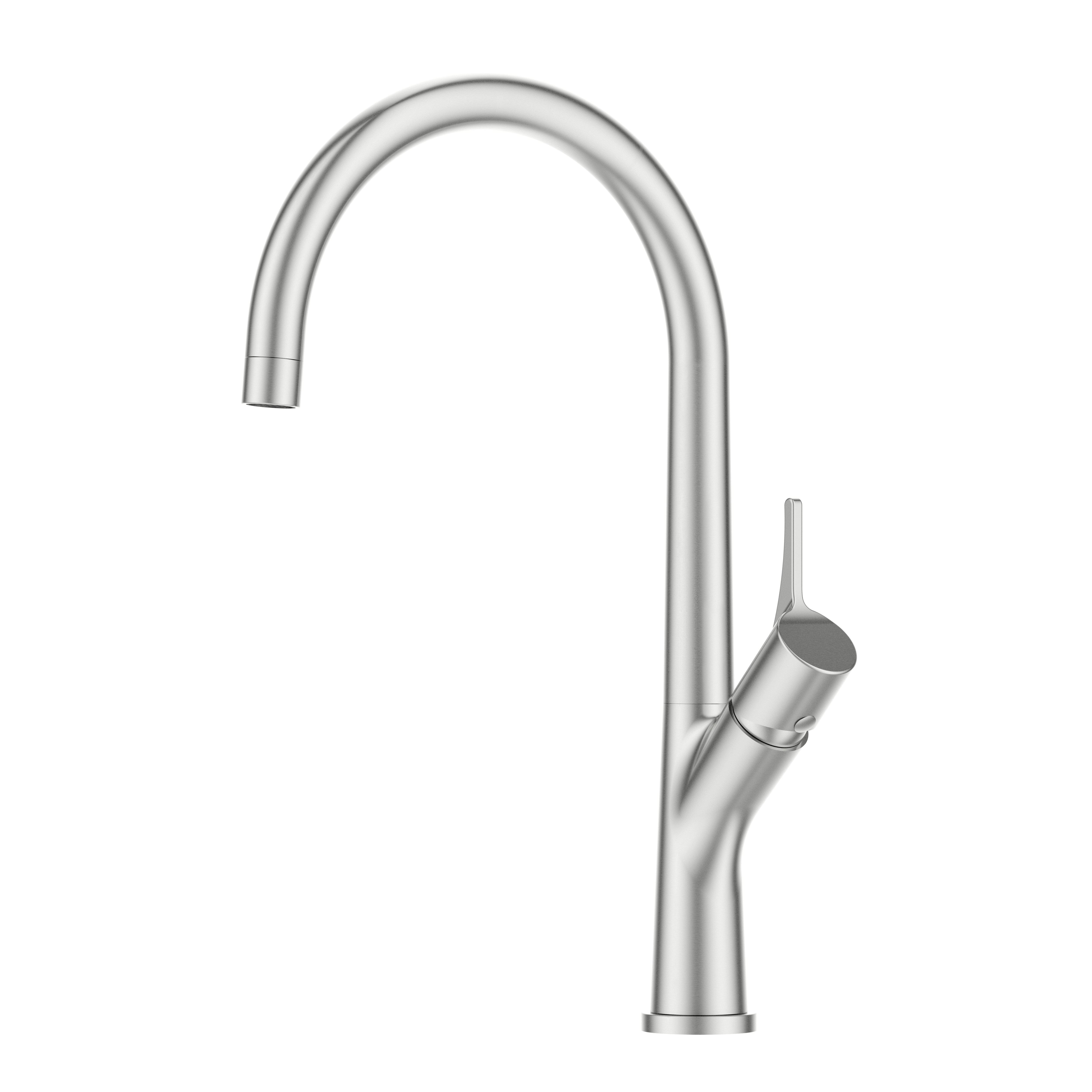 Common Style Kitchen Faucet Material Brushed Nickel