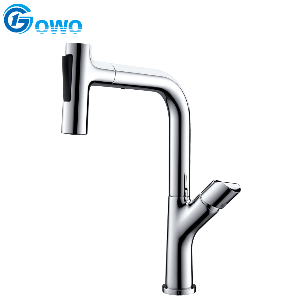 ABS Spray Single Lever Kitchen Sink Faucets