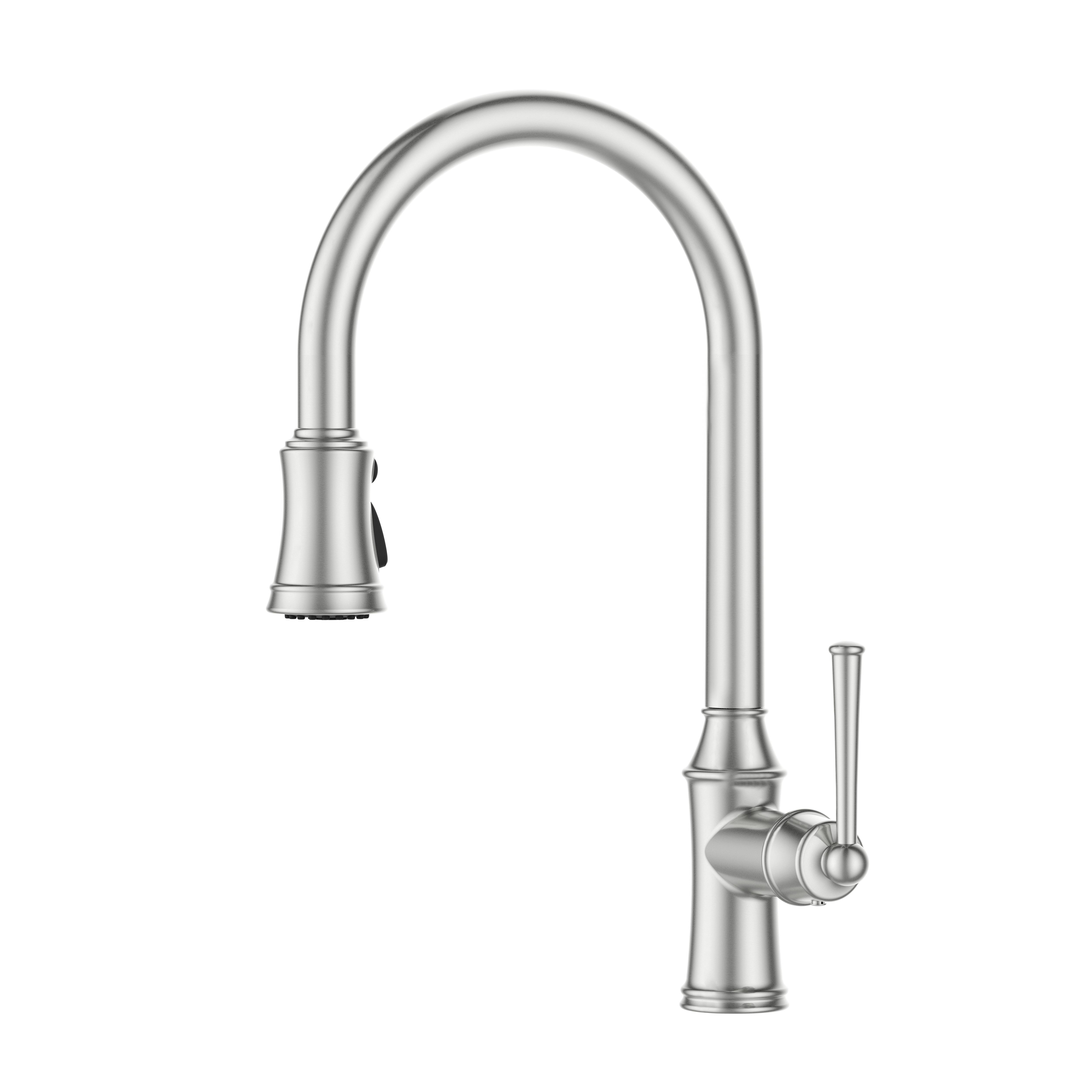  European Style Kitchen Faucet Classical Brushed Nickel 