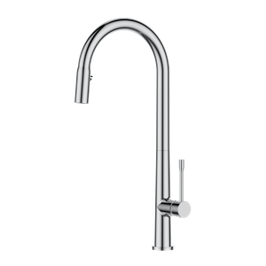 Chrome Material Elegant Kitchen Faucet Office Used