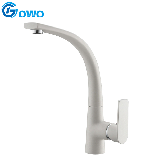 Chất liệu đồng thau gắn tr&ecirc;n s&agrave;n M&agrave;u đ&aacute; trắng Bột yến mạch Bồn rửa bằng đ&aacute; V&ograve;i bếp