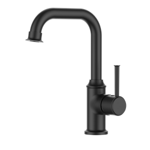 Matte Black Brass Basin Faucet Multifunctional
