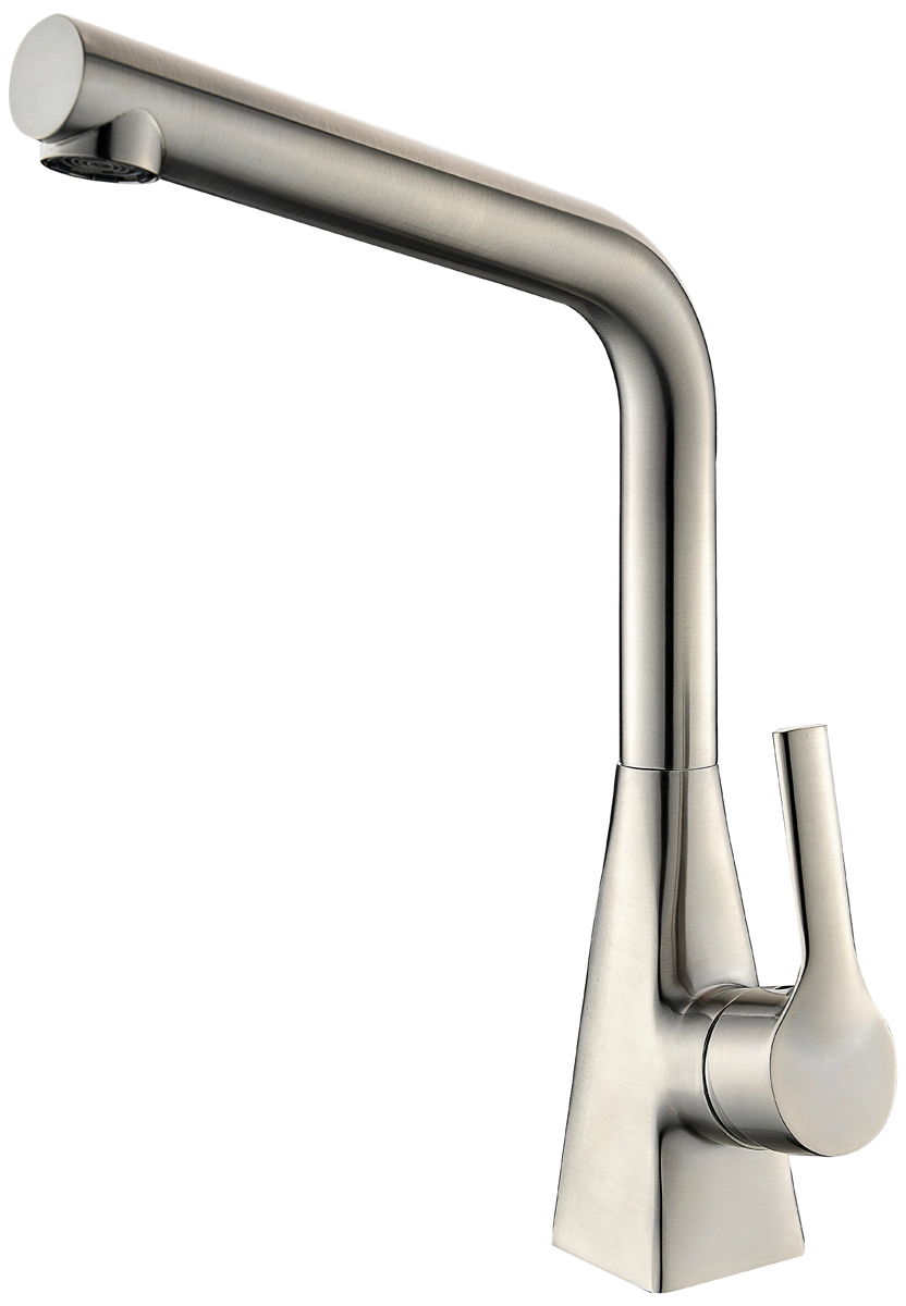 Modern Kitchen Faucet Material Brushed Nickel