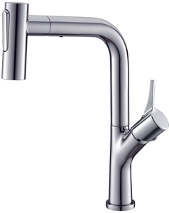 Chrome Material Kitchen Faucet Pull Out