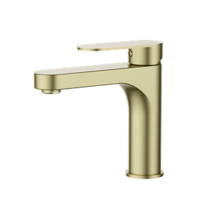 Conventional Bathroom Basin Faucet Matte Gold